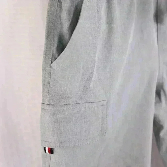 TOMMY HILFIGER KIDS SZ 12 Grey Beige, Cargo Shorts - Picture 4 of 11